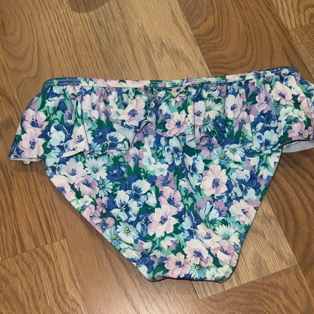 Janie and Jack Recycled Floral Rosette Bikini
